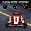 24V Electric Go Kart for Kids, Drift Kart with 2¡Á200W Motors, 7Ah Battery, Pedal Drive, Racing Go Kart Toy for Outdoor Fun - 3 of 4