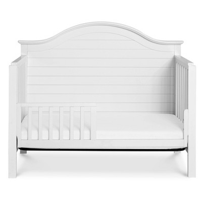 White Pine 4-in-1 Convertible Crib with Shiplap Headboard