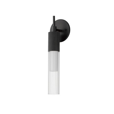 ET2 Lighting Reeds 1 - Light Wall Light in  Black