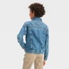 Boys' Long Sleeve Jacket - Cat & Jack™ Medium Wash XS