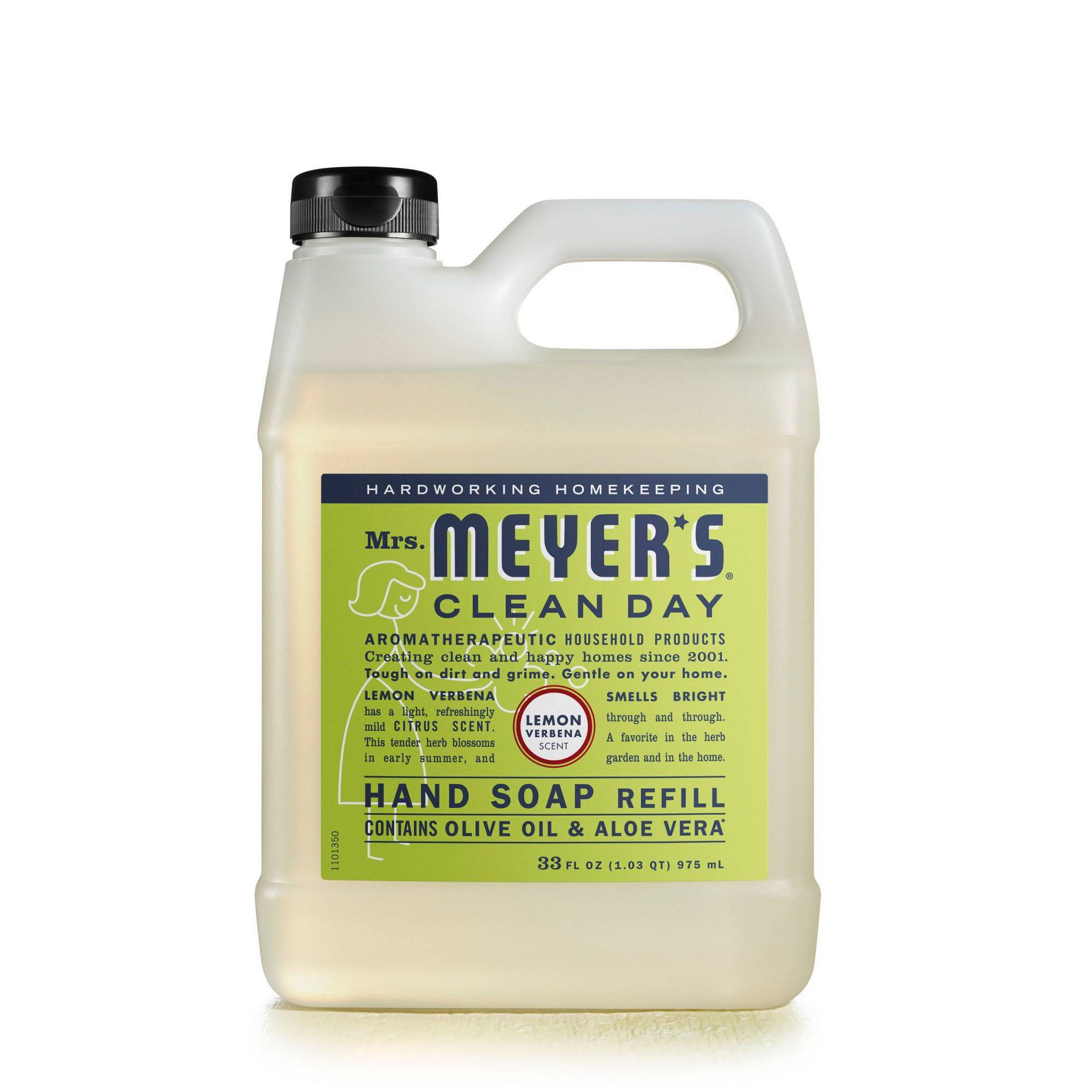 Mrs. Meyer's Clean Day Lemon Verbena Liquid Hand Soap Refill - 33 fl oz