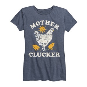 Women's - Instant Message - Mother Clucker Short Sleeve Graphic T-Shirt - 1 of 4