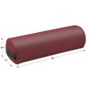 Saloniture 3/4 Jumbo Round 26" x 9" x 6.25" Massage Table Bolster Pillow Pad - 2 of 4