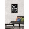Trends International Episodic Drawing - Midnight Golden Waves Framed Wall Poster Prints - 2 of 4