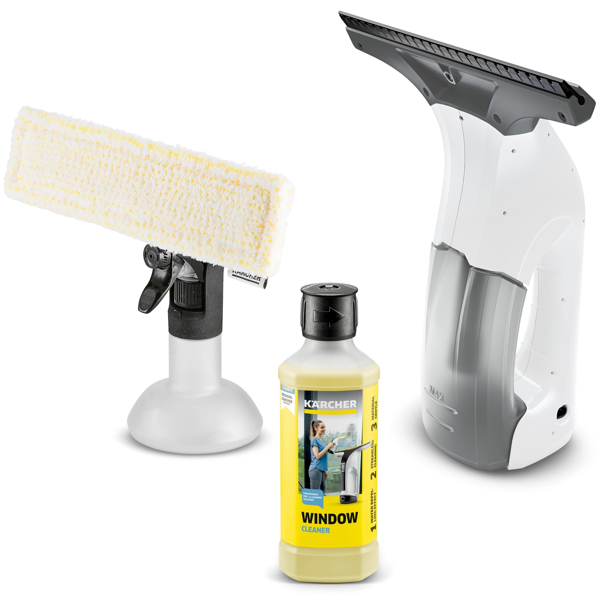 Karcher WV 1 Plus Electric Squeegee, Window Vacuum, Window Cleaner Tool