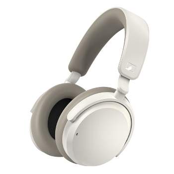 Sennheiser Accentum Wireless Bluetooth Headphones with AptX HD & Hybrid Active Noise Cancellation (White).