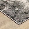 Oriental Weavers Nebulous 7151E Grey/ Ivory Indoor Area Rug - 3'3" x 5' - 3 of 4
