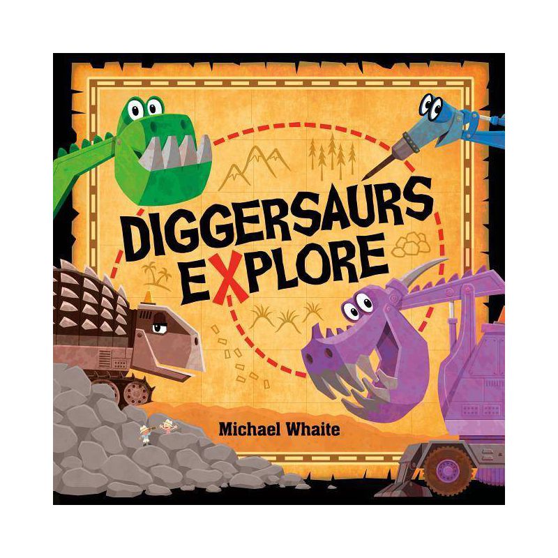 Diggersaurs Explore - by Michael Whaite, 1 of 2