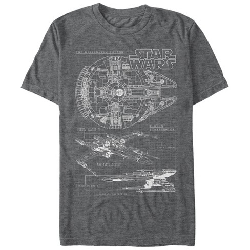 Come To The North Side Star Wars Millennium Falcon Chicago CUBS V-Neck  Unisex T-Shirt - TeeHex