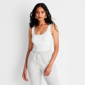 Women's Seamless Tank Bodysuit - A New Day™ - 1 of 4