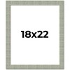 PosterPalooza | Sculpted Blue Picture Frame - UV Acrylic, Foam Board Backing, Hanging Hardware - 2 of 4