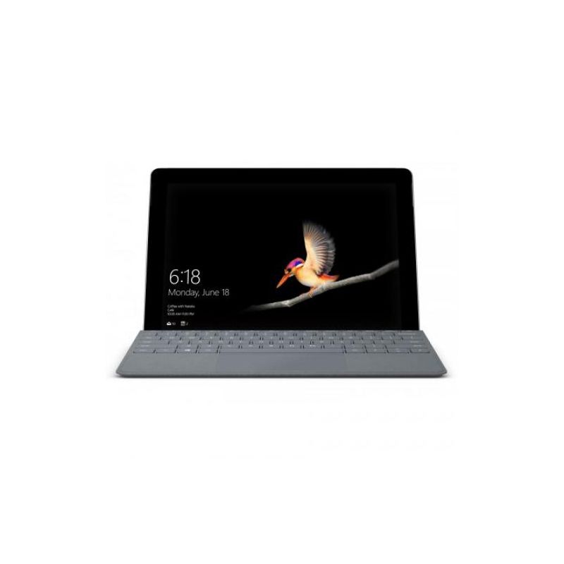 Microsoft Surface Go Signature Type Cover Platinum - Pair w/ Surface Go, Surface Go 2, Surface Go 3 - A full keyboard experience - Adjusts instantly, 4 of 5