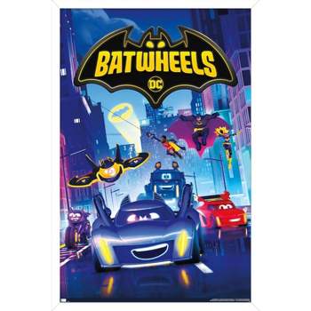 Trends International DC Comics TV Batwheels - Key Art Framed Wall Poster Prints