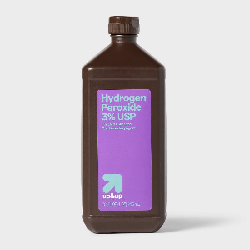 Hydrogen Peroxide Topical Solution USP - 32oz - up &#38; up&#8482;, 1 of 4
