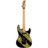 Godin Derry Grehan Signature Tread Graphics Electric Guitar Black - 3 of 4
