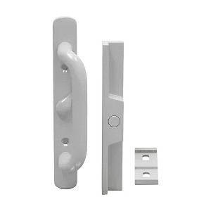 Brixwell 13-441rhw Patio Door Handle White Offset Latch Without Mortise Lock Right Hand Type - 1 of 4