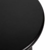 Kate and Laurel Erys Wood Side Table, 16x16x20, Black - 3 of 4