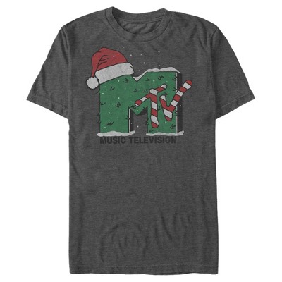 Men's Mtv Christmas Monster Logo T-shirt : Target