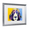 Trademark Fine Art Pat Saunders-White Sadie Matted Framed Art - 3 of 4