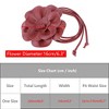 INSPIRE CHIC Women's Flower Waist PU Leather Boho Skinny Rope Floral Waist Dress Belt 1 Pc - 4 of 4