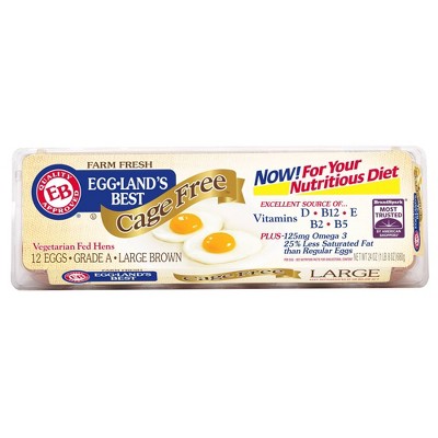 Eggland's Best Cage-Free Grade A Large Brown Eggs - 12ct