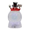 Kurt Adler 9.25-Inch Battery Operated USB Christmas Snowman Water Globe - 3 of 4