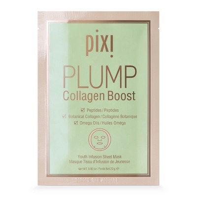 Pixi by Petra PLUMP Collagen Boost Volumizing Face Sheet Mask - 3ct - 0.8oz