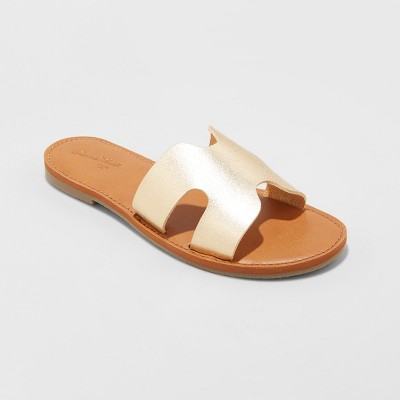 target slide on sandals