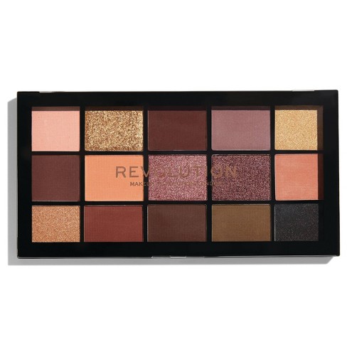 Makeup Revolution Reloaded Eyeshadow Palette - Velvet Rose - 0.6oz : Target