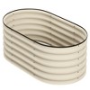 Outsunny Galvanized Raised Garden Bed Kit, Metal Planter Box with Safety Edging - 4 of 4