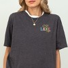 Simply Sage Market Lake Life Distressed Colorful Front and Back Design Short Sleeve Tee - 3 of 4