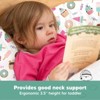 KeaBabies Toddler Pillow with Pillowcase, 13X18 Soft Organic Cotton Toddler Pillows for Sleeping, Kids Travel Pillow Age 2-5 - 4 of 4