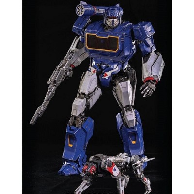 Soundwave and Ravage Collectible Figure DLX Scale Collectible Figure | Transformers: Bumblebee | threezero 0