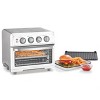 Cuisinart Air Fryer Toaster Oven with Grill - White - TOA-70W: 1800W, Convection Bake, Dishwasher-Safe Parts, Recipes Included - 2 of 4