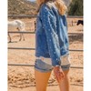 Women's Pearl Denim Jacket - Oddi - 2 of 4