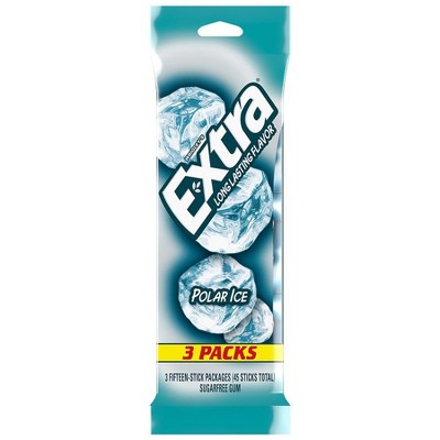 Extra Sugarfree Gum Polar Ice15.0 ea