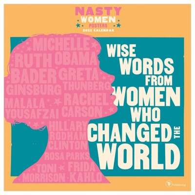 2022 Wall Calendar Nasty Women - The Time Factory