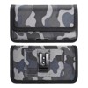 LUXMO Large Horizontal Universal Nylon Pouch w/ Dual Card Slots - Grey Camo - 2 of 4