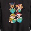 Boys' - Paw Patrol - Heart Earth Graphic Long Sleeve Fleece Sweatshirt - 2 of 4