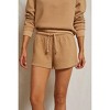 Women's Bonham Thermal Quilted Shorts - perfectwhitetee - 2 of 4