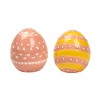 Transpac Easter Egg Dolomite Salt and Pepper Shakers Collectables Multicolor 2.5 in. Set of 2 - 2 of 4