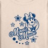 Women's - Disney - Minnie Mouse Stars Lightweight French Terry Wide Neck Long Sleeve Shirt - 2 of 4