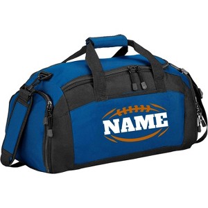 Generic Personalized Football Duffle Bag: Basic Duffel Football Carrier - Versatile Football Bag - 1 of 4