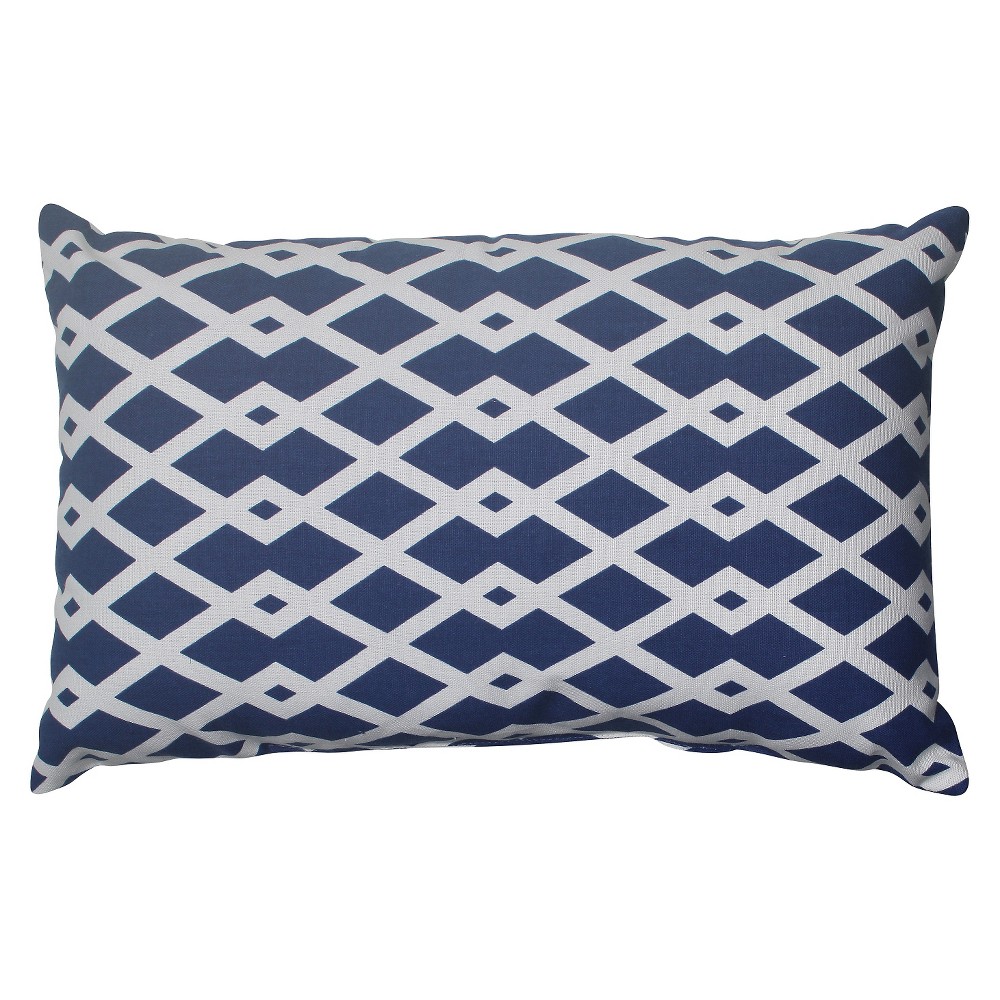 UPC 751379517070 product image for Pillow Perfect Graphic Ultramarine Throw Pillow - Blue (18.5