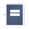 ComplyRight Double-Window Tax Presentation Folder Midnight Blue 50/Pack (FMB32) - 4 of 4