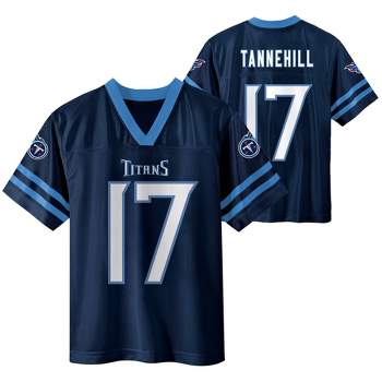 Nfl Tennessee Titans Boys' Short Sleeve Henry Jersey - L : Target