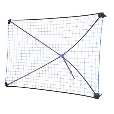 Net Playz Easy Kickback 5' x 3' Portable Soccer Rebounder Net - Black