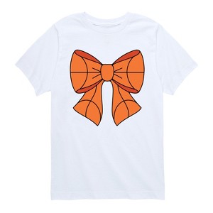 Boys' - Instant Message - Basketball Bow Short Sleeve Graphic T-Shirt - 1 of 4