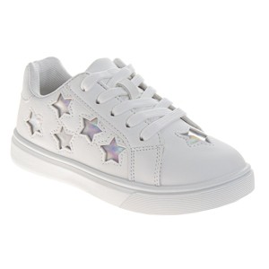 Kensie Girl Lace-Up Stars Girls' Casual Sneakers. (Little Kids/Big Kids) - 1 of 4