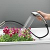 Single Handle Pullout Laundry Faucet with Hose Adapter and Aerator Housing Stainless Steel - Home2O: Sink Mounted, 4 GPM Flow Rate - 3 of 4